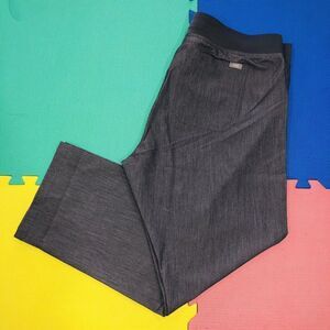 Figs Livingston Scrub Pant Women Extra Large XL Petite Gray Style T21003P NWT